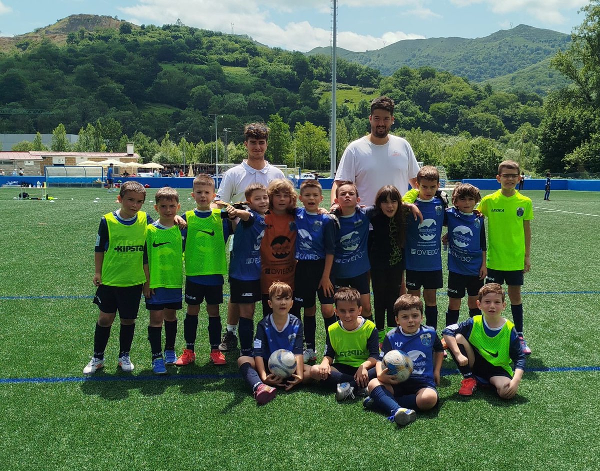 Tamibién participaron en el #TorneoDeTudelaAgüeria, nuestros #EFOVprebenjamínB y el #EFOVprebenjamín #queelritmonopare #EFOVtemporada2425 #PasiónAzul