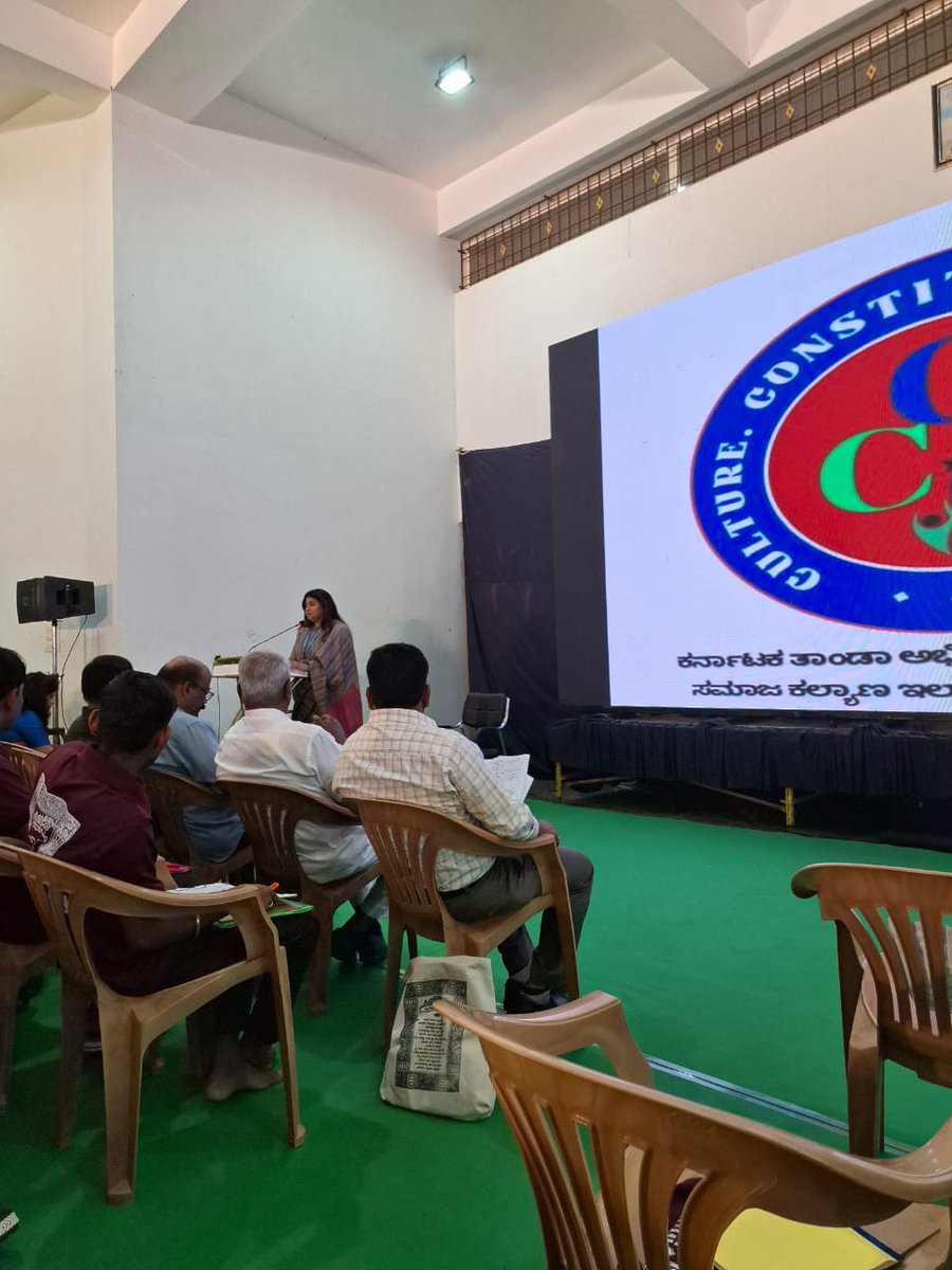 ManjuCS987's tweet photo. With support from Major Manivannan sir, the Honourable Minister, and IGCCD, we held a first-of-its-kind Culture–Constitution–Career workshop for Banjara-Lambani youth.
#CultureConstitutionCareer #BanjaraYouth #Empowerment #IGCCD #MajorManivannan
@Captain_Mani72 @SWDGoK https://t.co/myeFuz2Pkp