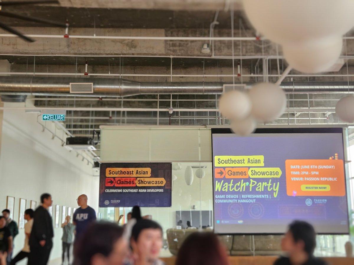 First in-person event as devs! 🎉

#indiedev #gamedev