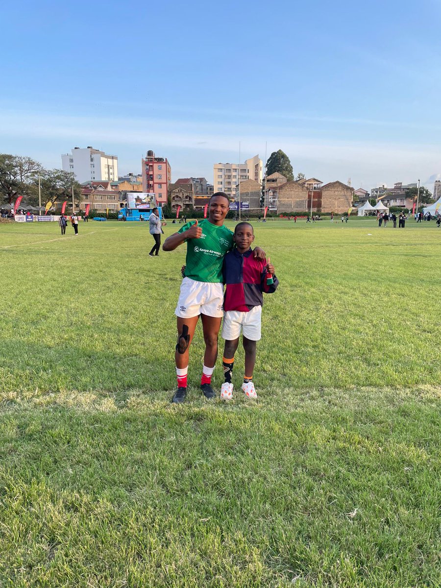 VisionsRugby's tweet photo. Good morning good people..it's been a minute.
We are back.
The boys and girls at the simbas vs UAE game.

#RugbyKE https://t.co/EE3Hw3Yol0