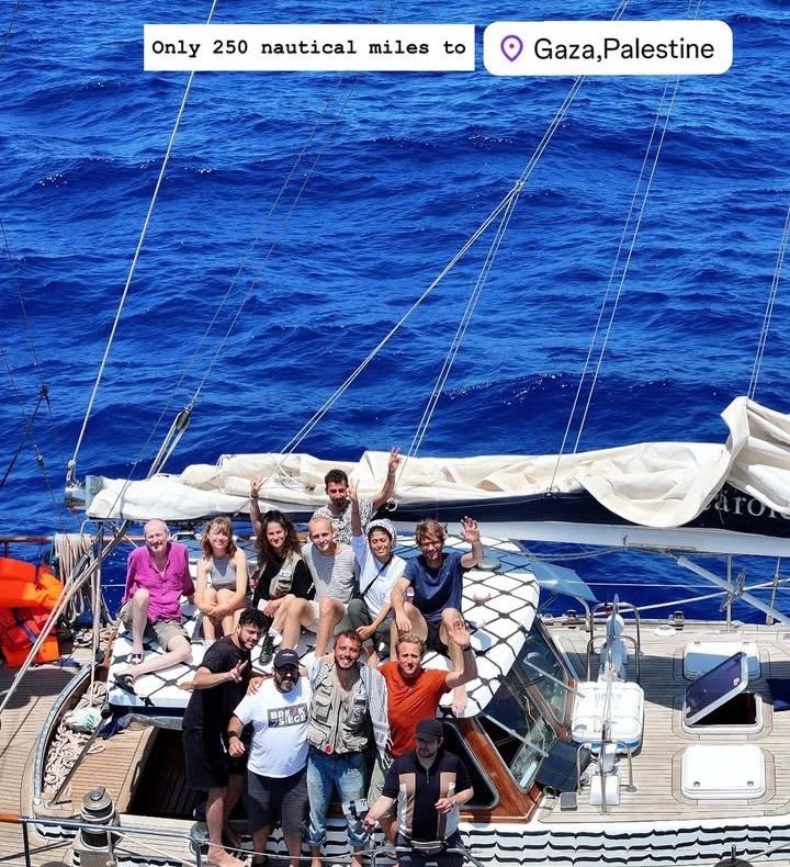 Please repost the heroes' photos.
🇵🇸⛵️🤍 #FreedomFlotilla #BreakTheSiege #Gaza