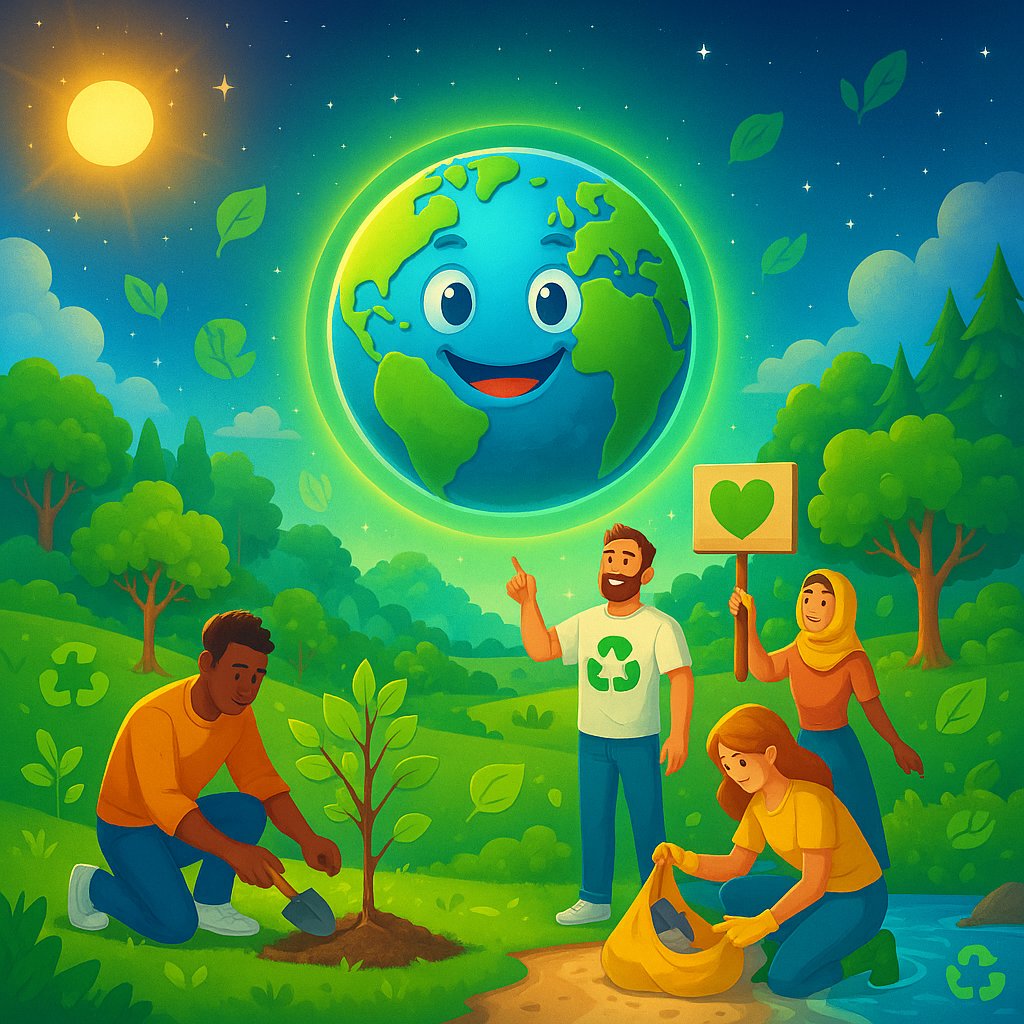 Happy Earth tweet media