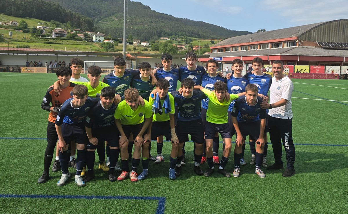 RESULTADO: #CDVillaDePravia_A 3-1 #EFOVcadeteA #nobajarlosbrazos #PasiónAzul  #EFOVtemporada2425