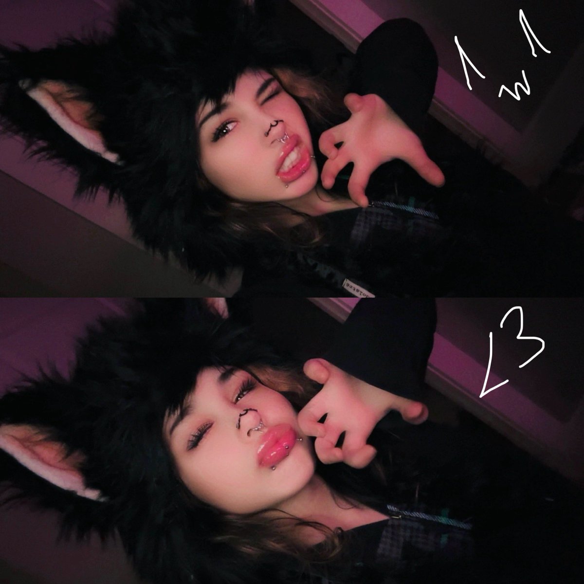 i wanna be ur edgy little kitty cat girl :3