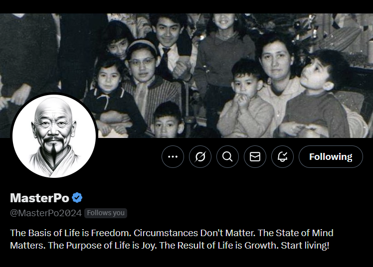 MasterPo2024's tweet image. Not a flex. Just a frequency.
This is me.
How I move.
How I serve.
On-chain and off-grid.
In crypto and in life.
Abundance is not a gift — it’s a presence.
It flows to those who remember they are worthy.
MasterPo 🌸