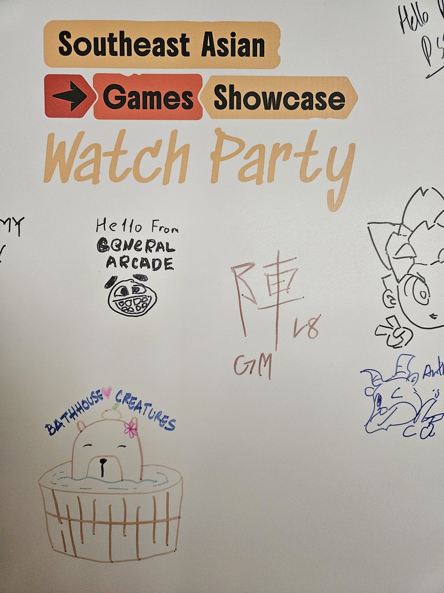 We were nervous and now the capybara looks like a bear, oh well. 😆

#SEAGShowcase