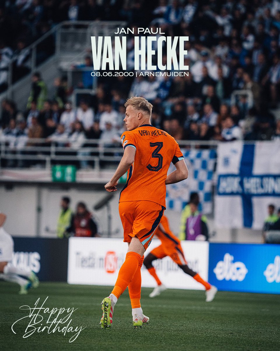 It’s your day, JP! 🥳

#NothingLikeOranje