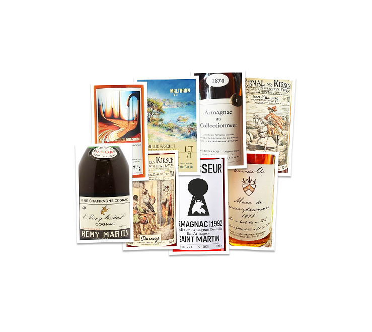 A few cognacs and armagnacs just for fun t.ly/fzzdZ #whiskyfun #malternatives #cognac #armagnac