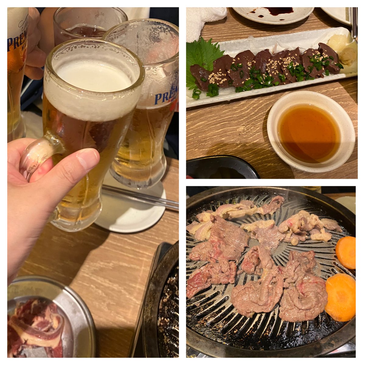 馬肉会🐴
美味しかった&amp;楽しかったです。
主催のenさんお疲れ様でした。