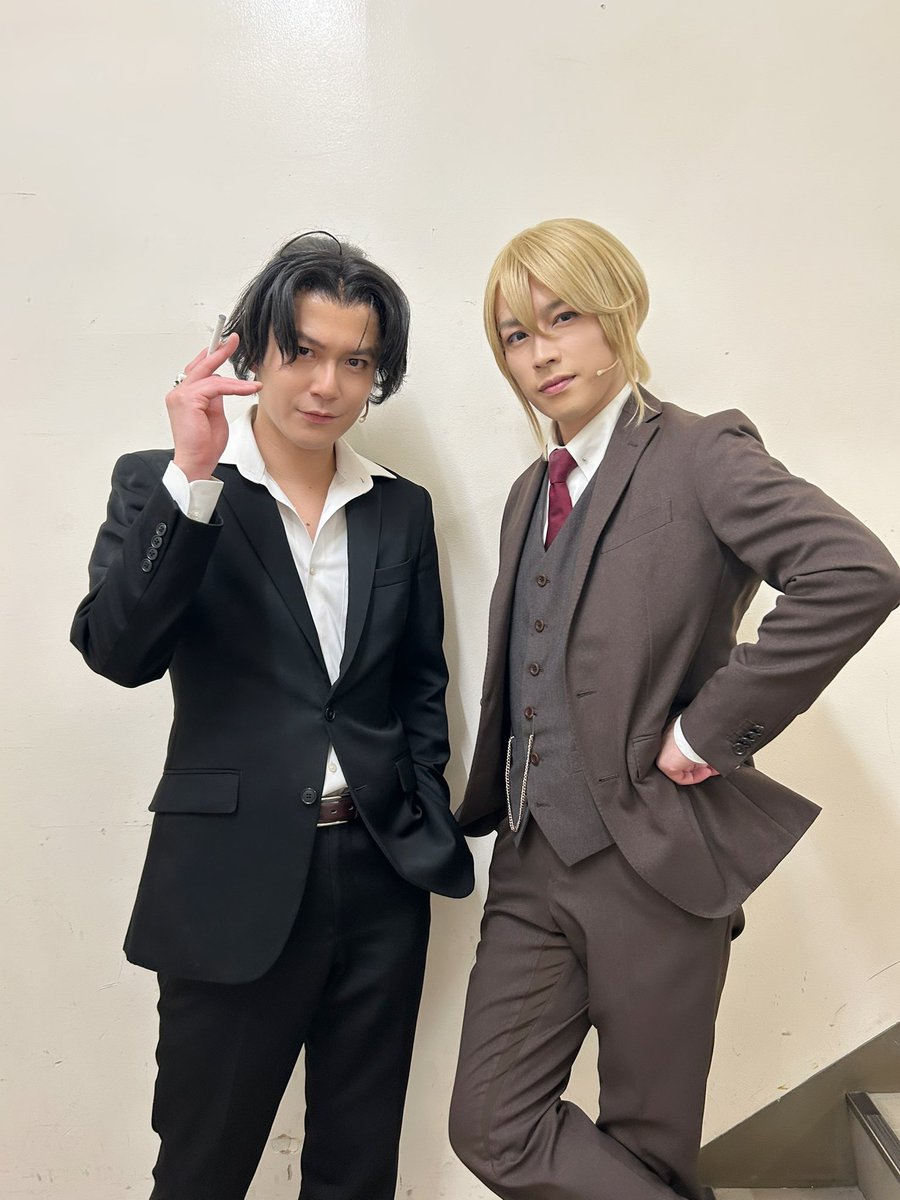 hiraryo0520's tweet image. ミュージカル『憂国のモリアーティ 大英帝国の醜聞 Reprise』
大千穐楽を迎えました。
無事完走出来たこと、そして変わらぬ愛を注いでいただけたこと、感激の極みです。
希望を込めて
「またなっ!」
#モリミュ
