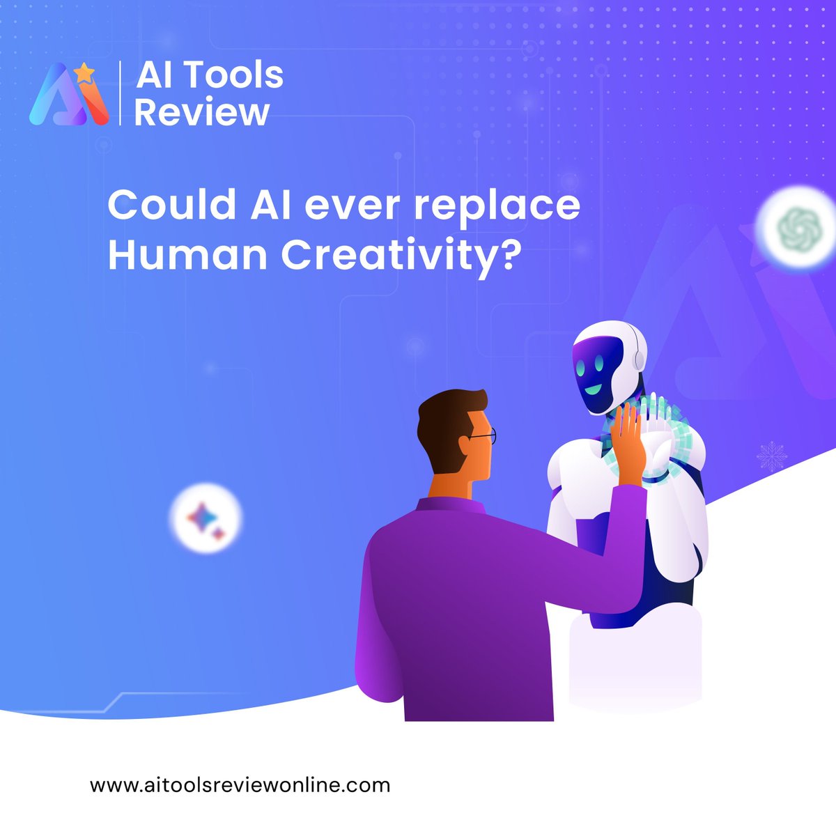 Is AI a tool or a competitor to human creativity? We want your thoughts! 🎨🤖

#aitoolsreview #CreativeAI #SundayThoughts #FutureTech