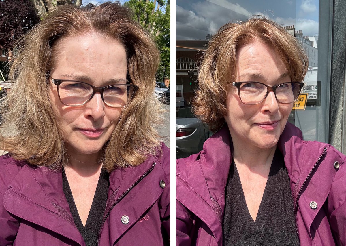 The #hair has been cut! No more haystack 🤪👏🌾✂️ Thanks <a href="/GaryInghamHair/">Gary Ingham Salons</a> #nomakeup