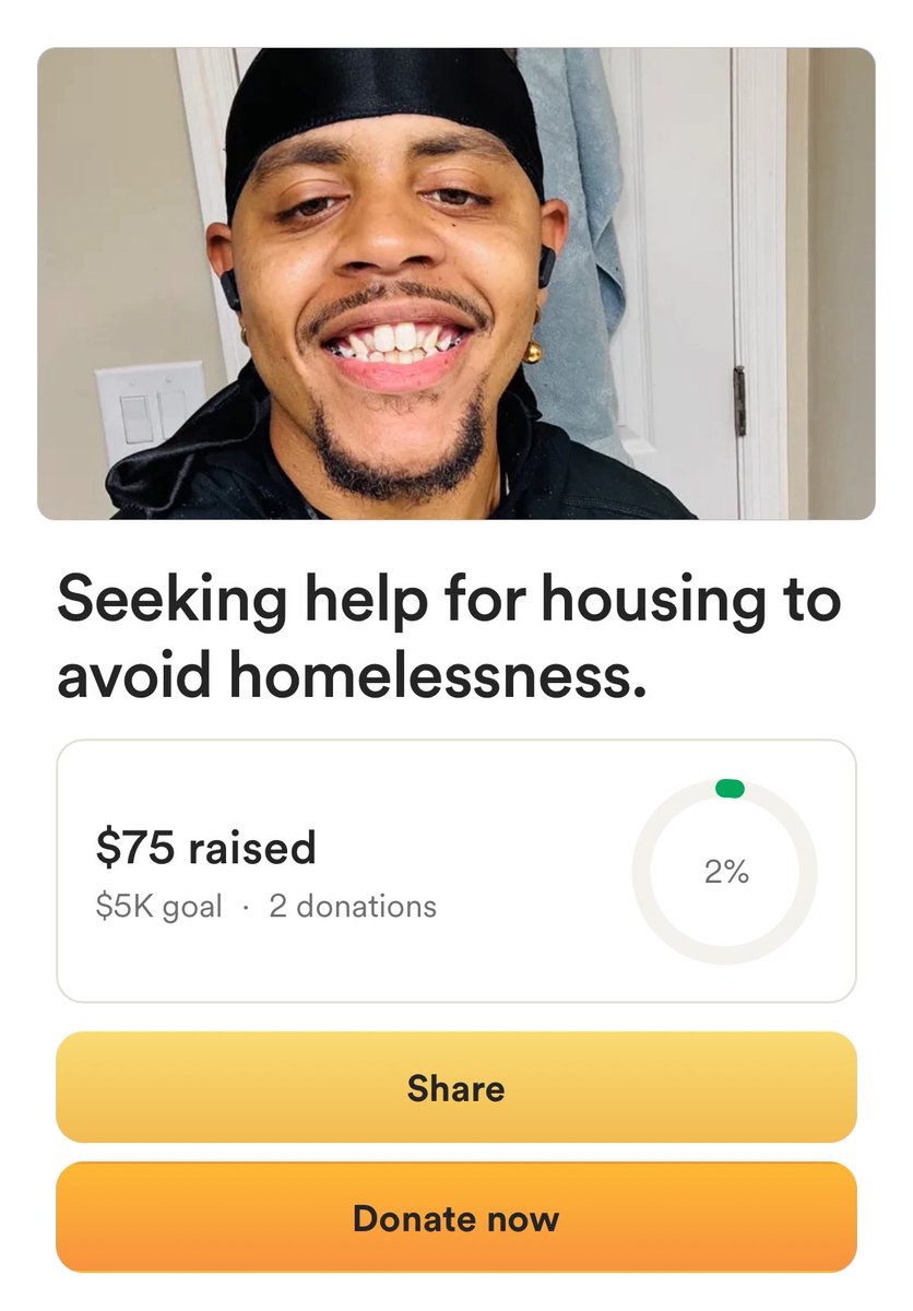 Thank you guys so much for my first 2 donations 😭🥹 

I work 40 hours a week so I don’t ask for anything, I was really hoping my parents wouldn’t do me this way, but I know I’ll make it. 

Thank you guys for sharing out my Gofundme link, anything donated will be going towards