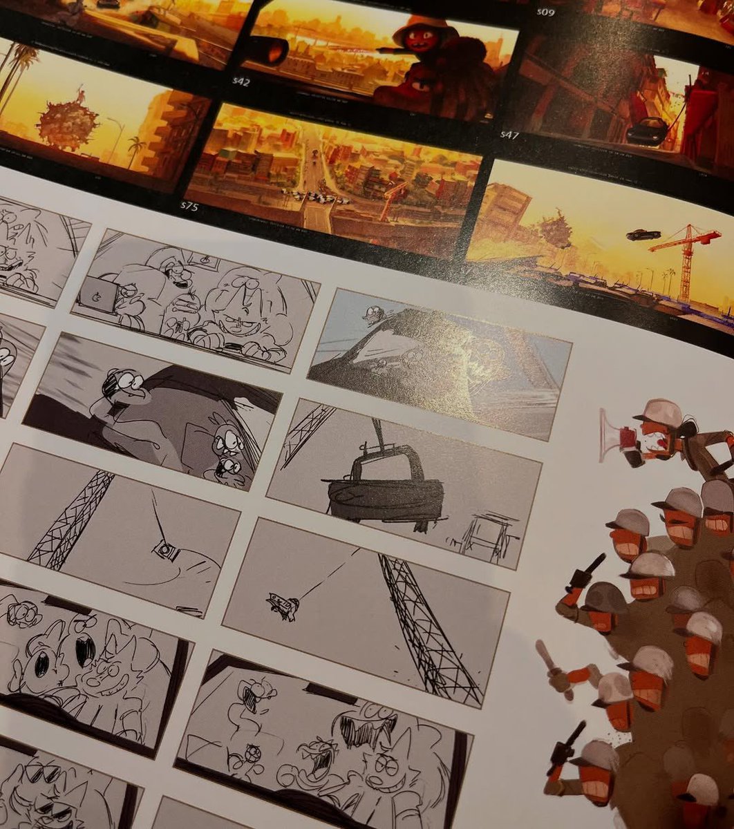 Sneak peek of the new artbook for The Bad Guys 2! #TheBadGuys #TheBadGuys2