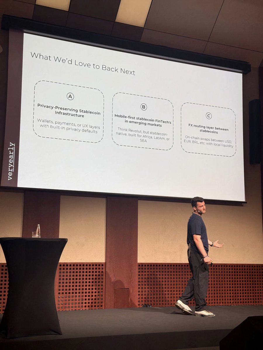 Our researcher <a href="/0xtimon/">Timon</a> on stage at <a href="/ethbelgrade/">ETH Belgrade</a>: “Stablecoins are eating finance: A frontline report from the new money stack.”