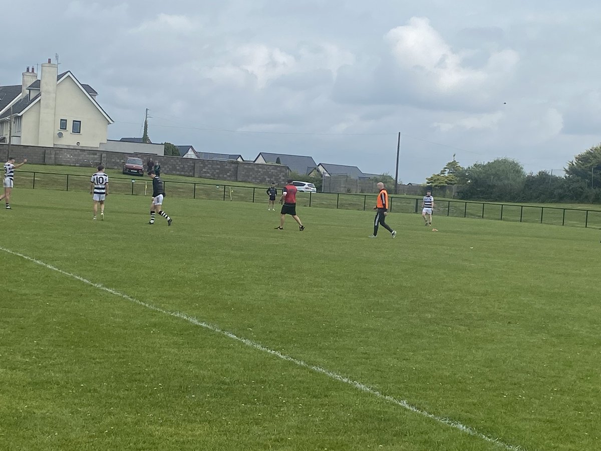 Great 2nd half it finished <a href="/nicksgaa/">St. Nick's GAA</a> 0-18 <a href="/CobhGAA/">CobhGAA</a> 1-12 that win keeps us in the hunt for promotion 
Thanks to Cobh for the game and best of luck for the rest of the season.
Enjoy the rest of the day lads.
Last train leaves Cobh at ….
<a href="/NBSHIPPING/">Niall Browne</a>