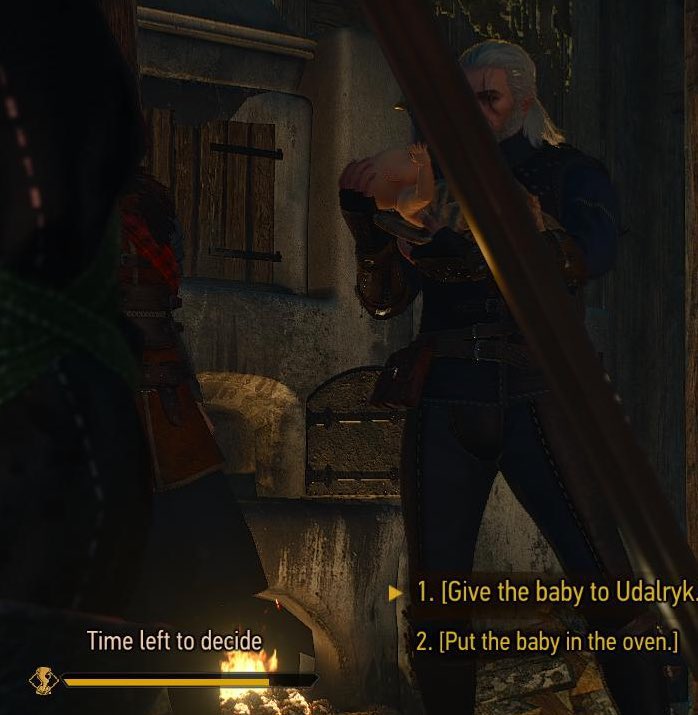 voneverecs's tweet image. the witcher 3 without context