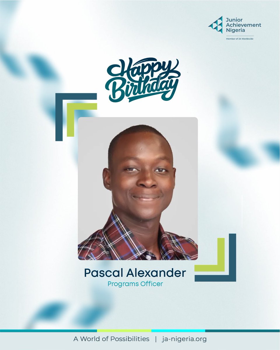 JANigeria's tweet photo. Your passion for youth empowerment and the energy you both bring to the team are truly appreciated.
Here’s to a year filled with joy and even greater achievements. We’re proud to have you both on #TeamJAN.❤️
#HappyBirthday #TeamJAN #ProgramOfficers #YouthEmpowerment https://t.co/HQRinQYTWL
