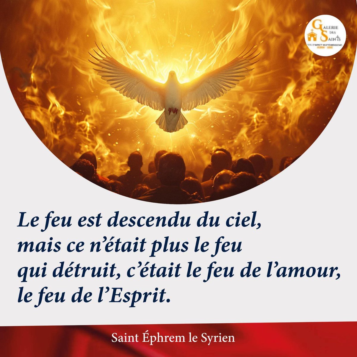Bonne fête de Pentecôte à tous les chrétiens. 🙏🙏🙏