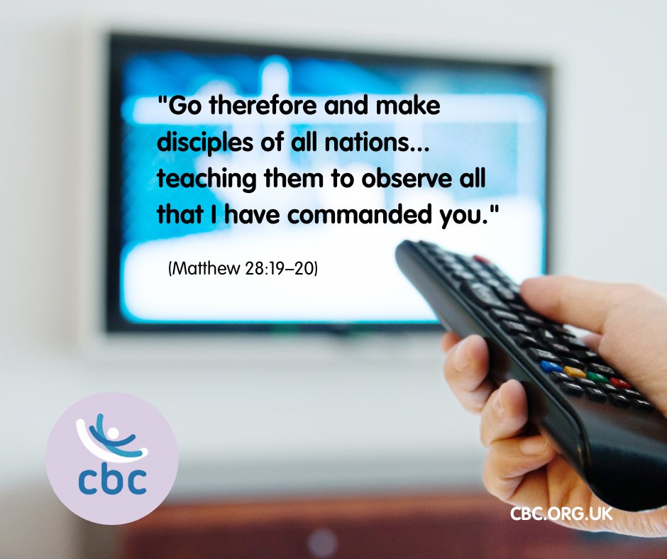 CBCUKofficial's tweet image. This is our foundational call for all in the Christian media – to use every tool available, including broadcasting, to disciple the nations.