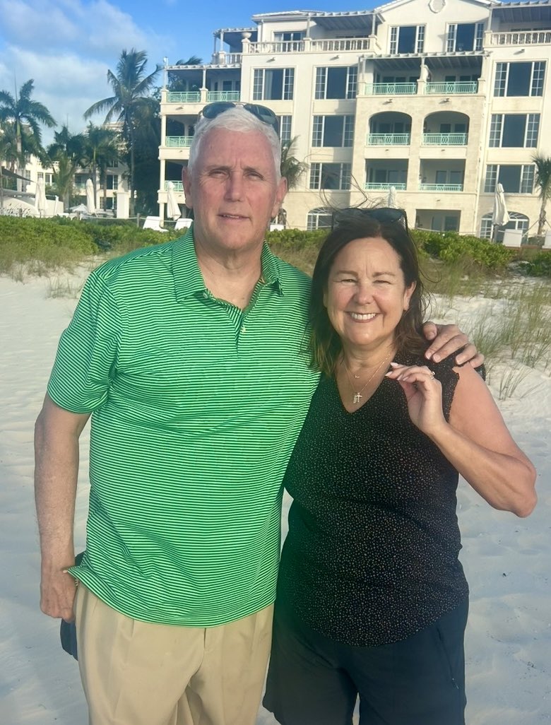 Mike Pence (@mike_pence) on Twitter photo Happy 40th Anniversary to my Wonderful Wife <a href="/KarenPence/">Karen Pence</a>! You Are The Love of My Life.❤️ Happy 40th Anniversary to my Wonderful Wife <a href="/KarenPence/">Karen Pence</a>! You Are The Love of My Life.❤️