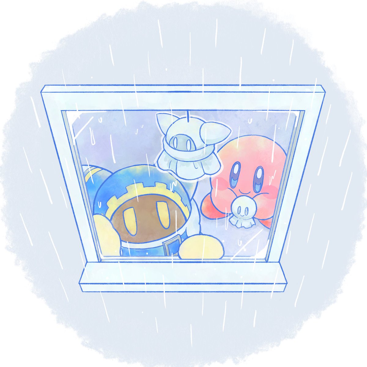 chabo_kos's tweet image. #カビマホワンドロ
「梅雨入り」