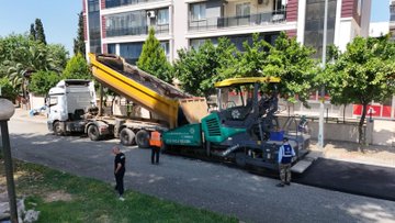 Aydın’da Yol Yapım Çalışmaları Sürüyor