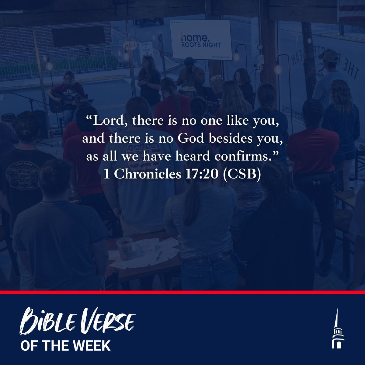 “Lord, there is no one like you, and there is no God besides you, as all we have heard confirms.”
1 Chronicles 17:20 (CSB)
•
#BibleVerse #VerseOfTheWeek #GoFurtherBU