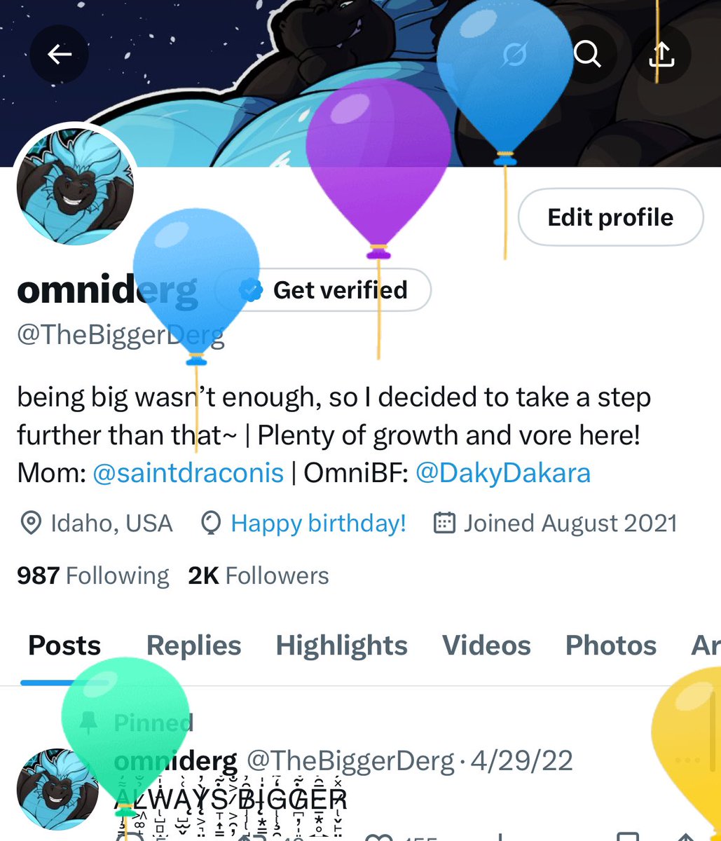 THE DAY IS HERE. 🎂

Hatchday of the omniderg~

RAAAAAAR~<3