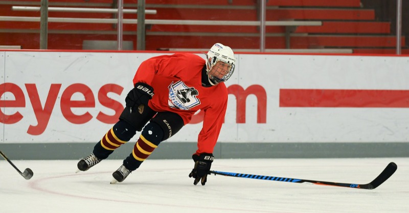 _HMI_'s tweet image. We’re hitting the ice today in Raleigh, North Carolina as our Christian Hockey Camp season keeps rolling!
Fun fact: When the Hurricanes moved to North Carolina in 1997, they played their home games at a college basketball arena for two seasons before their own arena was built.