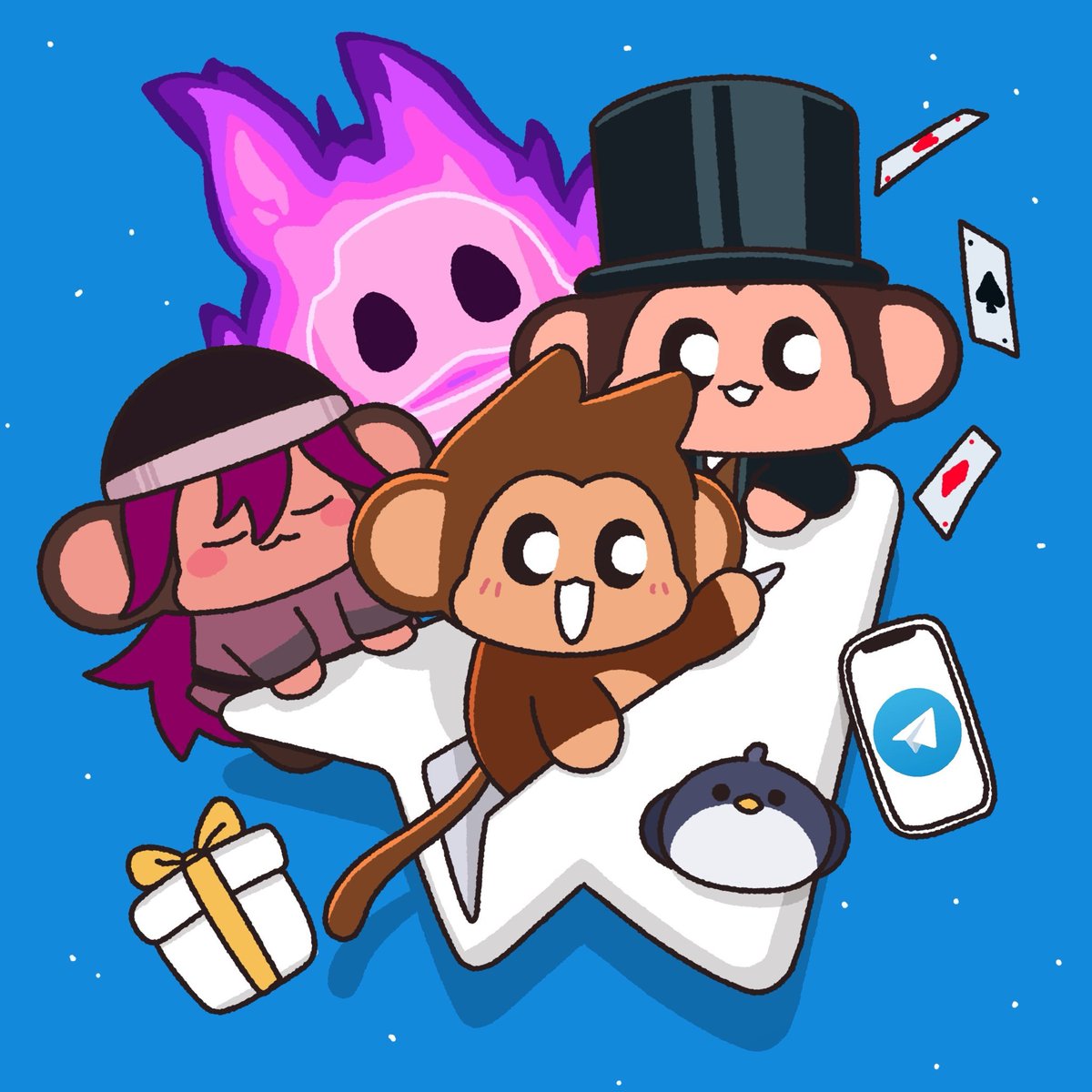 Chimpers are coming to TON and our first collab drops tomorrow! 🐵✨

With Pudgy Penguins, Moonbirds, Doodles, and Bored Apes already exploring the ecosystem, we’re joining the adventure.

Here’s everything you need to know 🧵👇