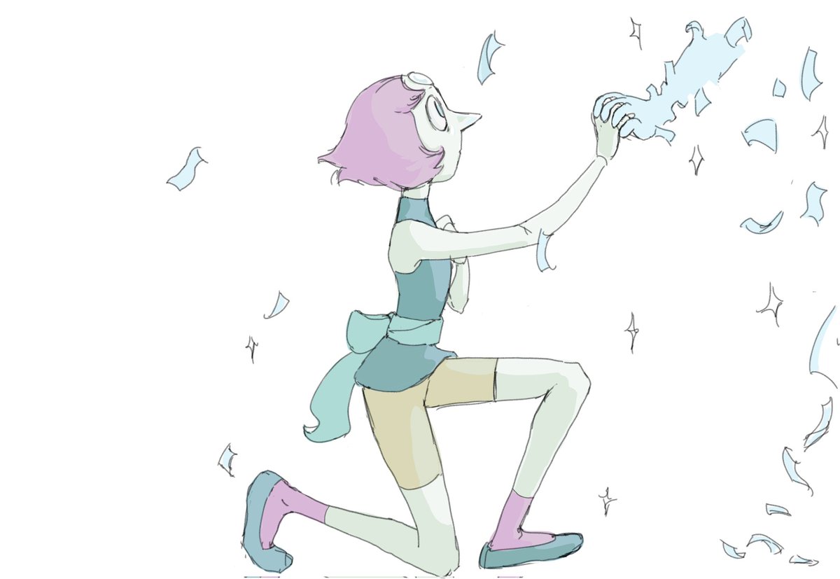 sushimian669's tweet photo. #StevenUniverse #pearl https://t.co/Z69gPQPr3N