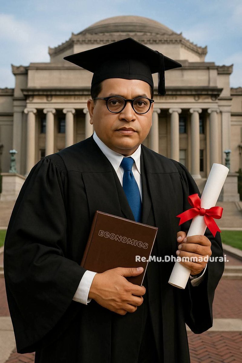 Ajay Diamondzs💎 (@ajaydiamondz) on Twitter photo The Great Economist Dr.Babasaheb Ambedkar has awarded with Doctorate Degree in Economics from The Columbia on 8th June, 1927
<a href="/Columbia/">Columbia University</a>
#Ambedkar #Economics #Doctorate The Great Economist Dr.Babasaheb Ambedkar has awarded with Doctorate Degree in Economics from The Columbia on 8th June, 1927
<a href="/Columbia/">Columbia University</a>
#Ambedkar #Economics #Doctorate