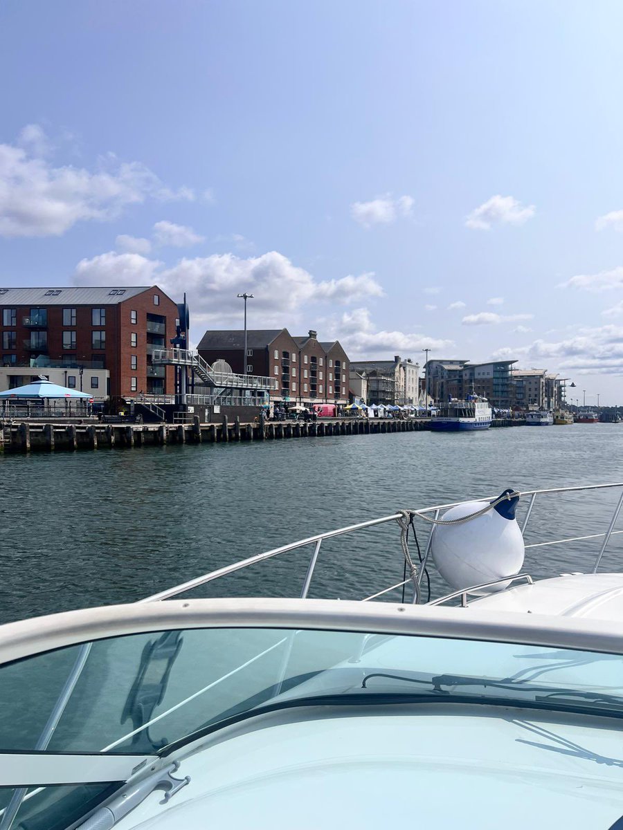 JamieMLever's tweet image. Poole Harbour, Sandbanks, Studland, Sunday Morning