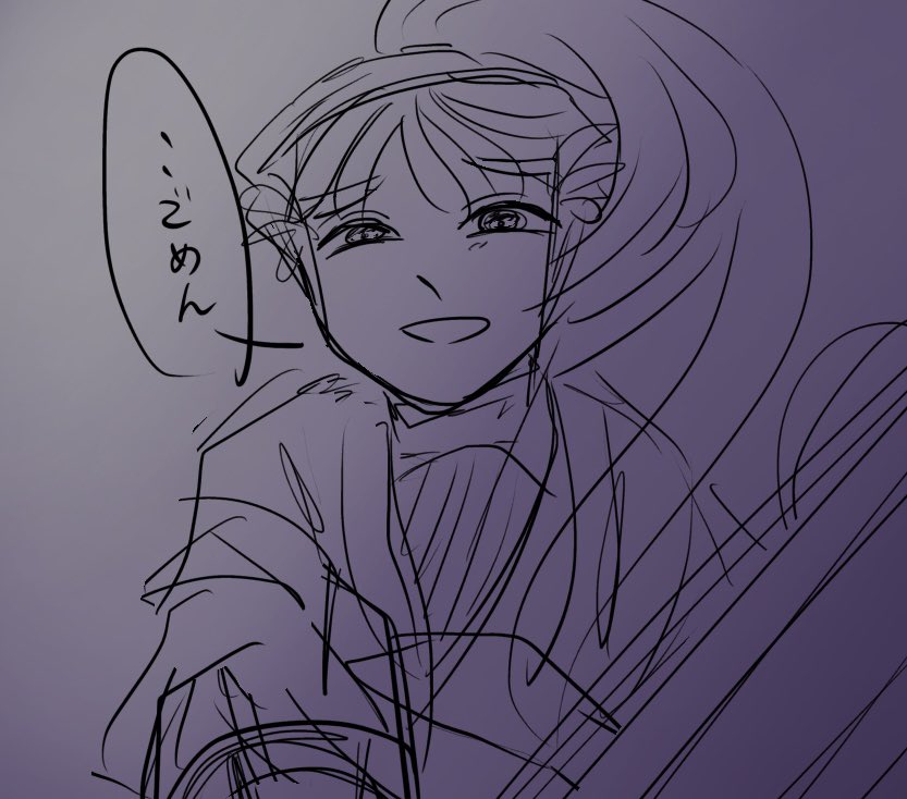 最近描く時間ないので過去の落書き