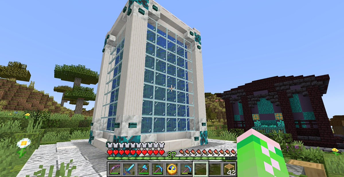 red_jasper_key's tweet photo. 昆布の水槽🌿
#マイクラ #マイクラ建築 https://t.co/nmm97YyfrH