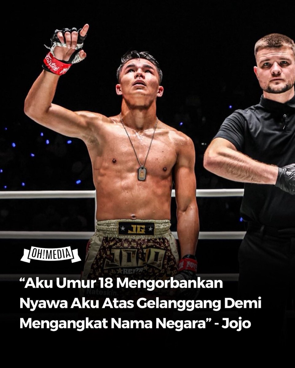 Atlet Muay Thai Negara, Johan Ghazali meluahkan rasa kecewa terhadap segelintir rakyat Malaysia yang melemparkan kritikan negatif selepas kekalahannya kepada Diego Paez semalam. 

Jojo menyifatkan mentaliti tersebut menjadi penghalang kepada kemajuan sukan negara dan memalukan,