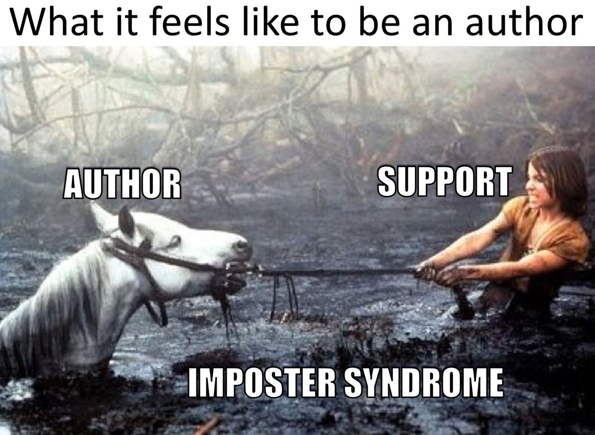 #WritingCommunity #writersoftwitter #writerscommunity #impostersyndrome #neverendingstory