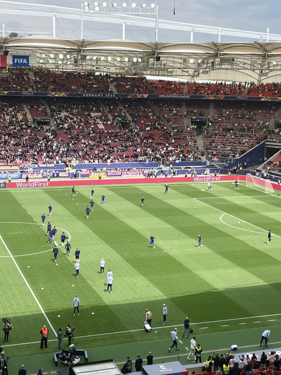 Les Bleus à l’échauffement #ALLFRA