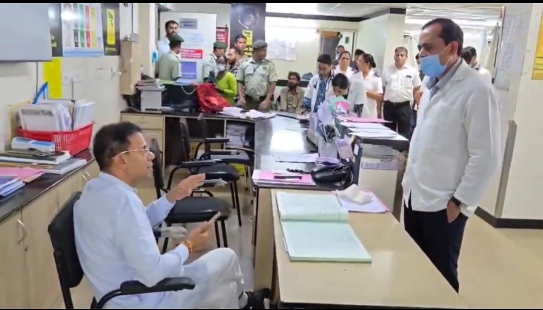 Not all heroes wear capes. Some of them wear a coat and a mask.

Dr Rudresh Kuttikar 👏🏽