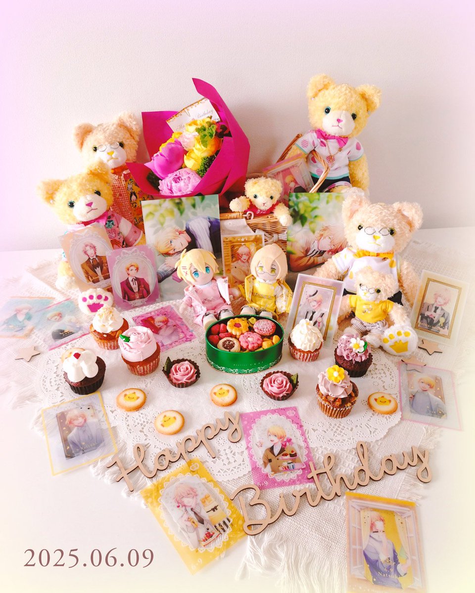 kototoist's tweet image. Let's be Happy!!🌸
なっちゃん、翔くん、
お誕生日おめでとうございます🎂
はなまるな日々がずっと続きますように🌼
#utapri_natsuki_BD2025 #utapri_syo_BD2025