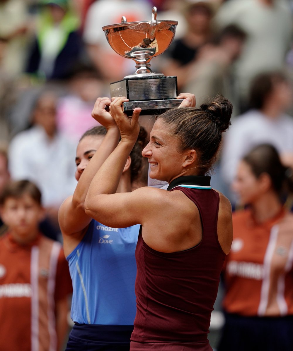 Roland-Garros CHAMPIONS 🏆🇮🇹

#RolandGarros