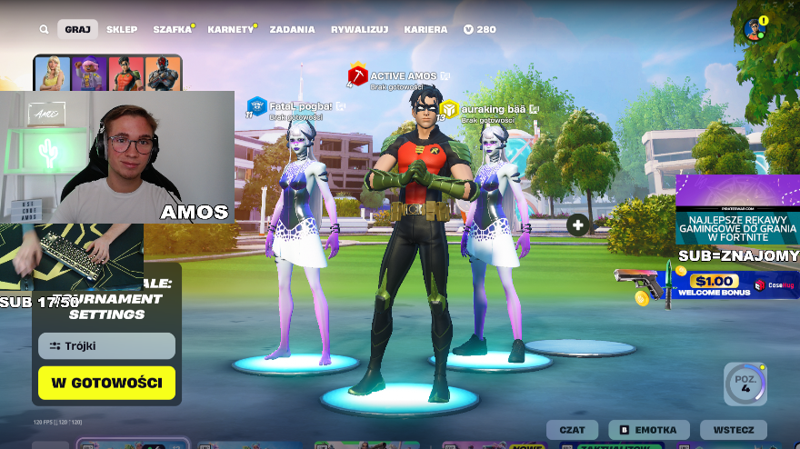 Pierwsze customy w FORTNITE SUPER!!!
Zapraszam na 👿