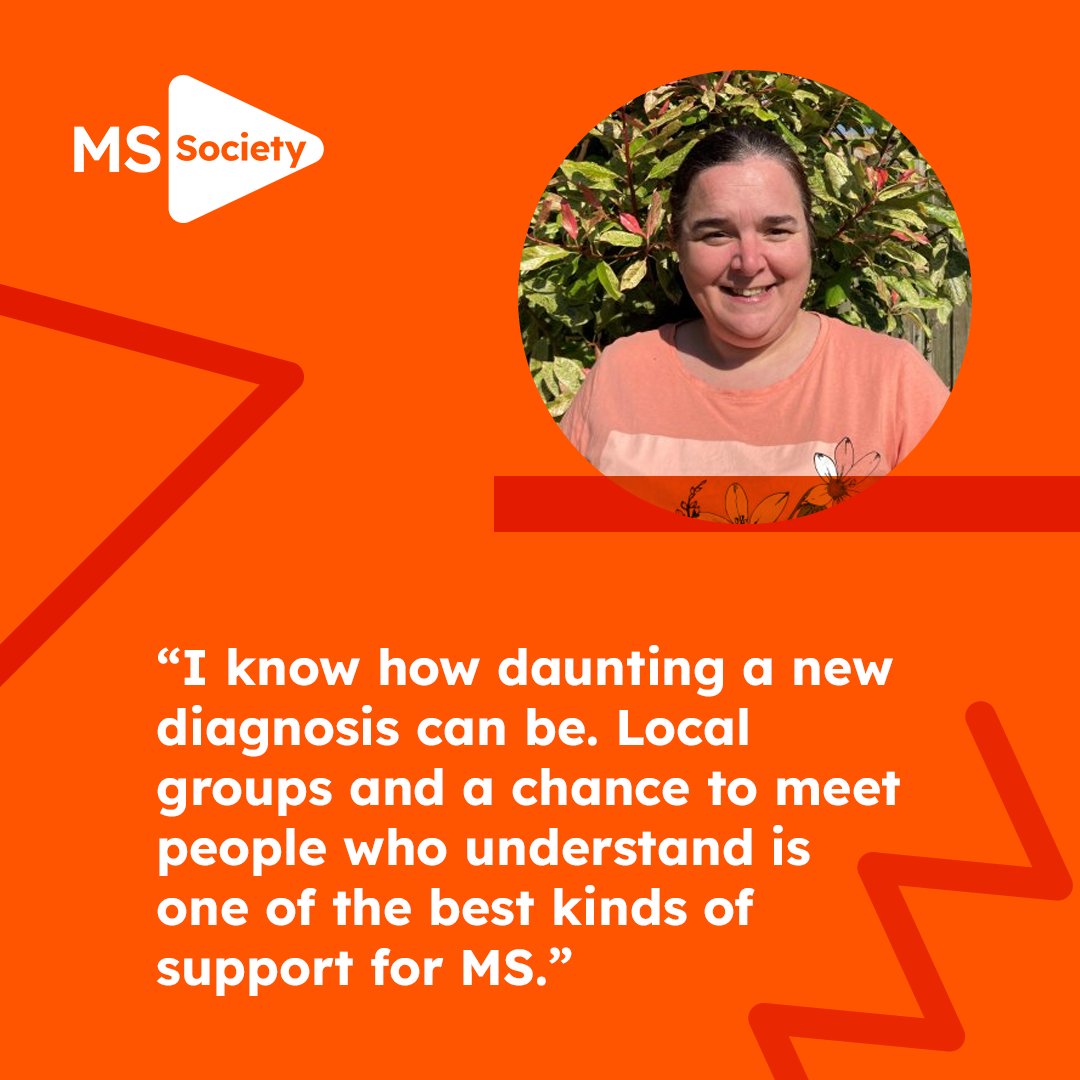 Tracy was diagnosed with MS in 2019, and now volunteers with us in our Lymington and New Forest Group. 🧡 

‘Volunteering has shown me that I’m still me.’ 

Read about Tracy’s experience with volunteering ➡️ mssoc.uk/4jFzDez

#VolunteersWeek