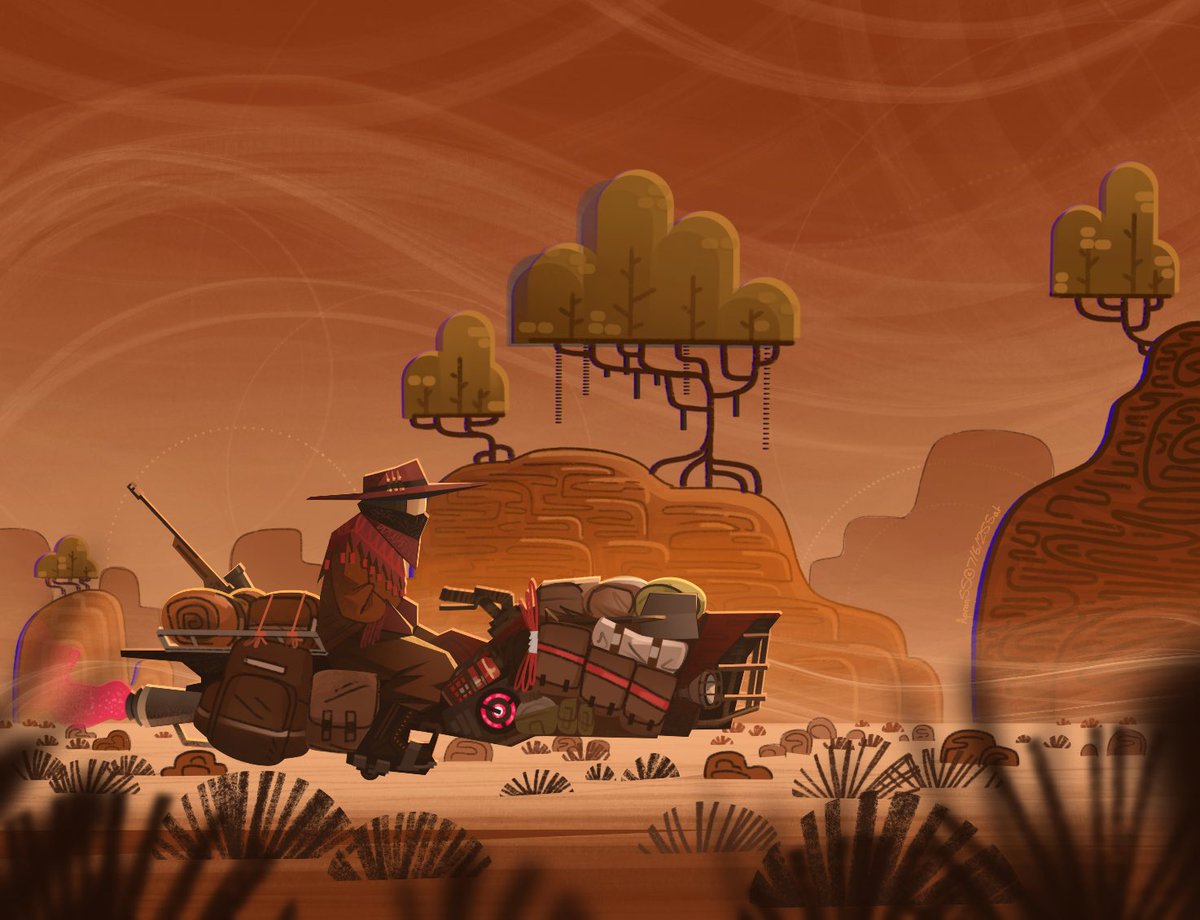 ARID WINDS

“The best route is the one less traveled”

#scifi #western #landscape #drawing