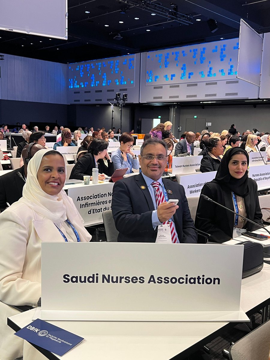 #الجمعية_السعودية_للتمريض تشارك بفعالية في عمليات التصويت خلال اجتماع مجلس التمريض العالمي #CNR، ضمن #ICNCongress 2025 في #هلسنكي 🇸🇦
صوت التمريض السعودي حاضر في قرارات تصنع مستقبل المهنة عالميًا 
#ICN2025 #SaudiNursing