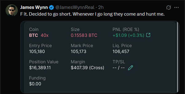 0xHalfman's tweet photo. One more piece of proof that a new BTC ATH is coming soon 📈🚀
#Bitcoin #BTC #Crypto #BullRun #ATH #CryptoNews #BTC2025 #HalvingEffect #DigitalGold #JamesWynn https://t.co/mye30ZzllO