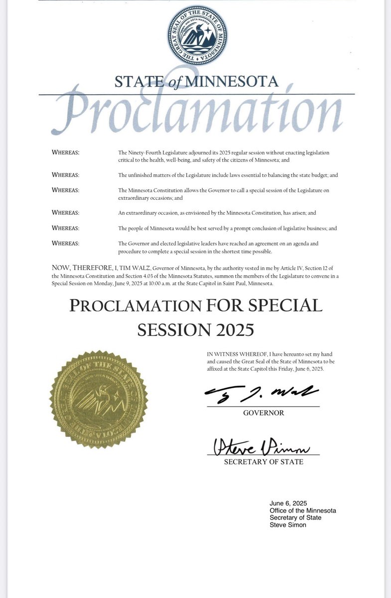 Brian McClung (@bmcclung) on Twitter photo .<a href="/EmberRJ/">Ember ReichgottJunge</a> & I are on #AtIssue with <a href="/thauserkstp/">Tom Hauser</a> this morning previewing the #mnleg Special Session, which convenes Mon at 10 am. We break down the challenges ahead as lawmakers try to conclude their work for 2025 and pass a budget & bonding bill. Tune in. .<a href="/EmberRJ/">Ember ReichgottJunge</a> & I are on #AtIssue with <a href="/thauserkstp/">Tom Hauser</a> this morning previewing the #mnleg Special Session, which convenes Mon at 10 am. We break down the challenges ahead as lawmakers try to conclude their work for 2025 and pass a budget & bonding bill. Tune in.