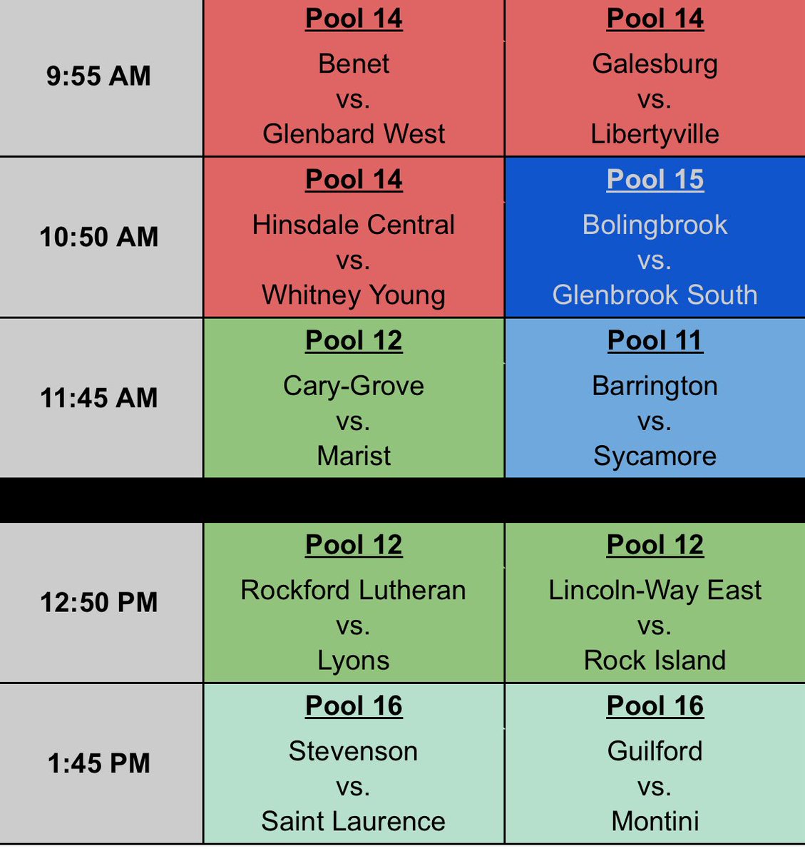 We are looking forward to the <a href="/WCW_NCAA_Live/">Windmill City Weekend Shootout 2025</a> event Friday &amp; Saturday June 13th &amp; 14th. 

Friday Schedule:
4:10 vs <a href="/CaryGroveGBB/">CG Girls Basketball</a> 
6:55 vs <a href="/MaristGBB/">Marist Girls Bball</a> 

Saturday Schedule:
9:55 vs Rock Island
12:50 vs <a href="/LTHSGirlsBBall/">LT Girls Basketball</a>