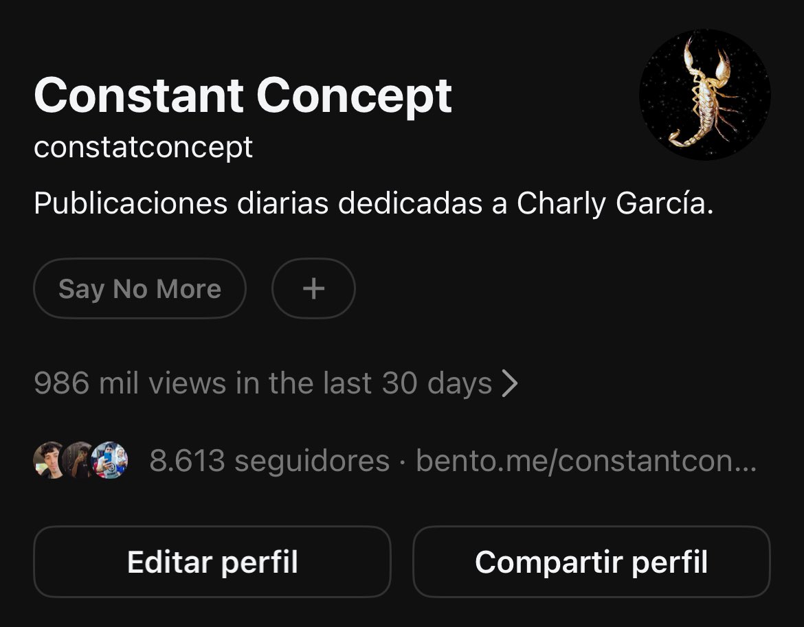 ¡Gracias a todos por el aguante!
bento.me/constantconcept